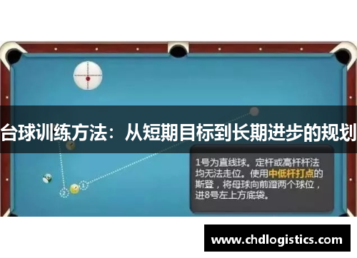 台球训练方法：从短期目标到长期进步的规划